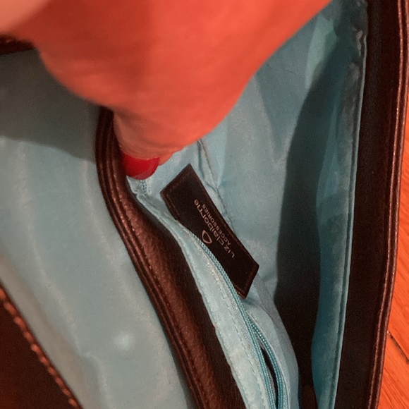 Liz Claiborne Y2K Black Baguette Bag π - Picture 7 of 7